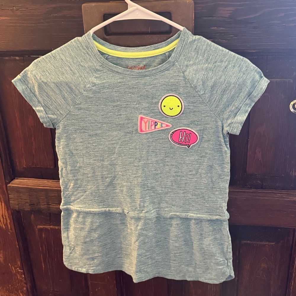 Girls Clothing Bundle - Unicorn Tee, Cardigan, Velvet Dress and More - Picture 3 of 4